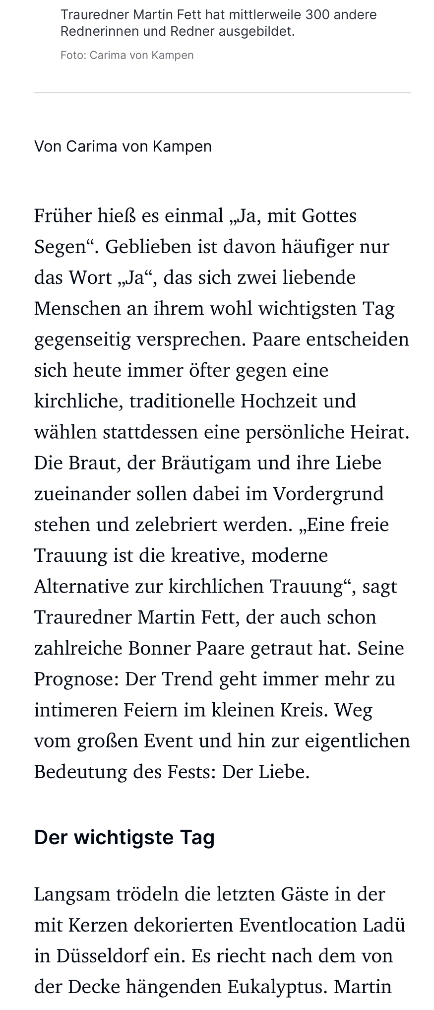 Köln- Martin Fett arbeitet als freier Trauredner-2