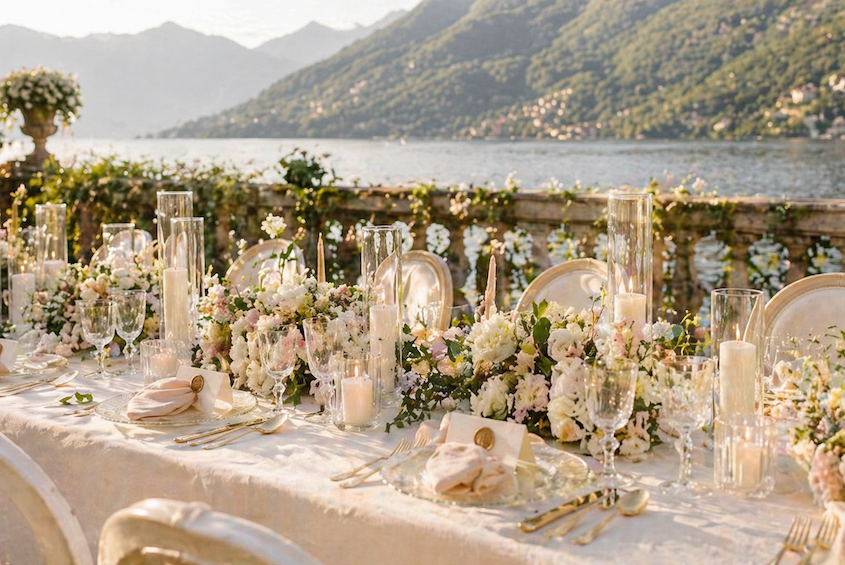 Tischdeko und Co Blog Artikel bei martinredet Lake Como Wedding Freie Trauung Comer See Trauredner